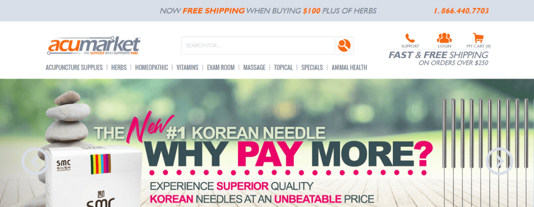 The new nopCommerce website for the US major medical supplier