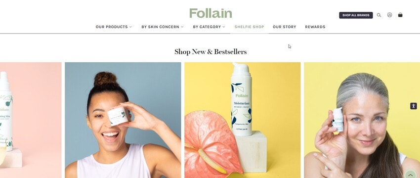 Follain beauty digital store