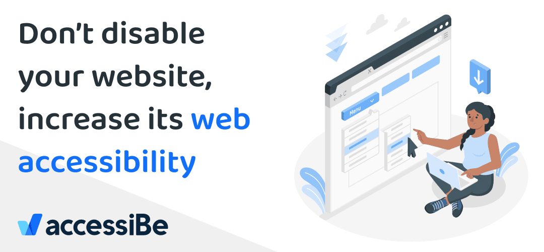 Increase web accessibility with accessiBe