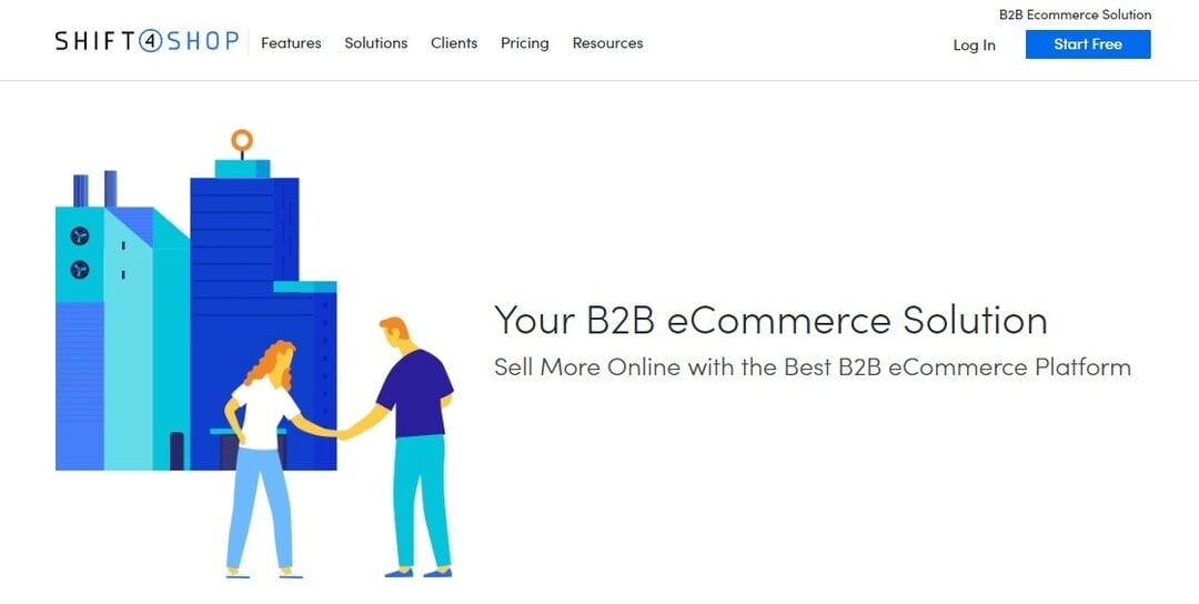 Shift4Shop B2B eCommerce solution