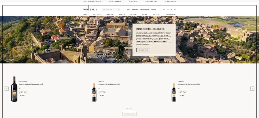 Wine eCommerce platforms powered by nopCommerce