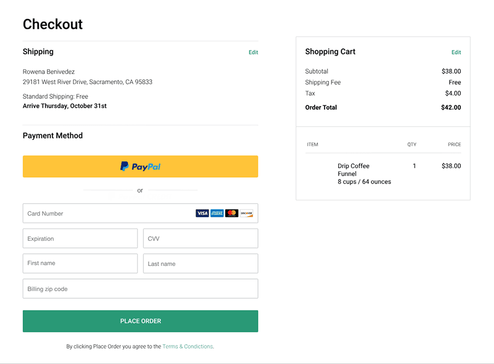 Guest Checkout Option