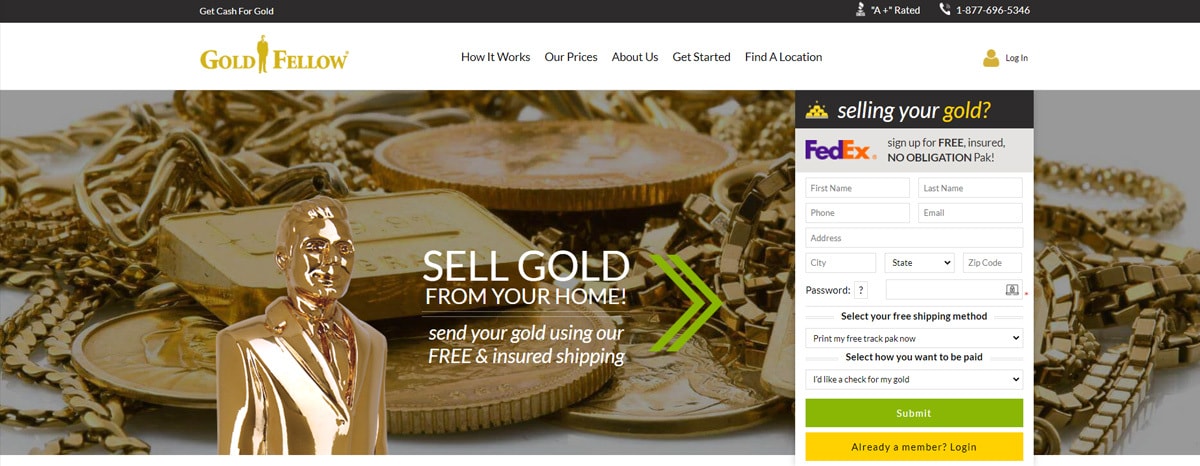 GoldFellow: 100 new customers monthly with a new eCommerce solution
