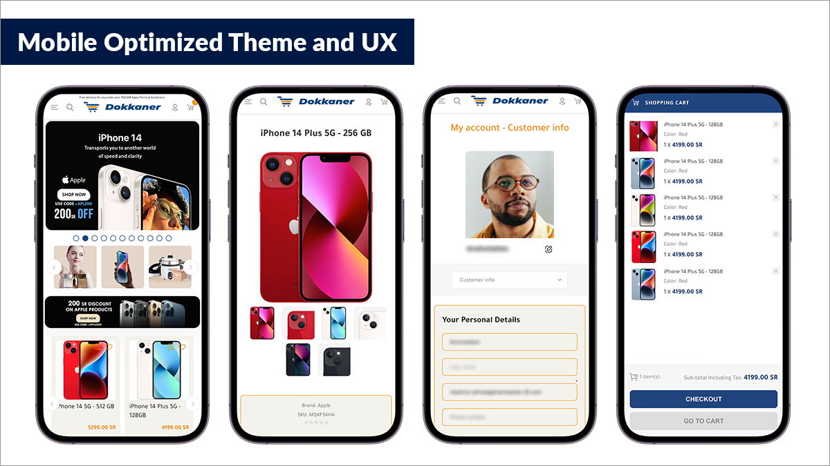 Mobile Optimized UX