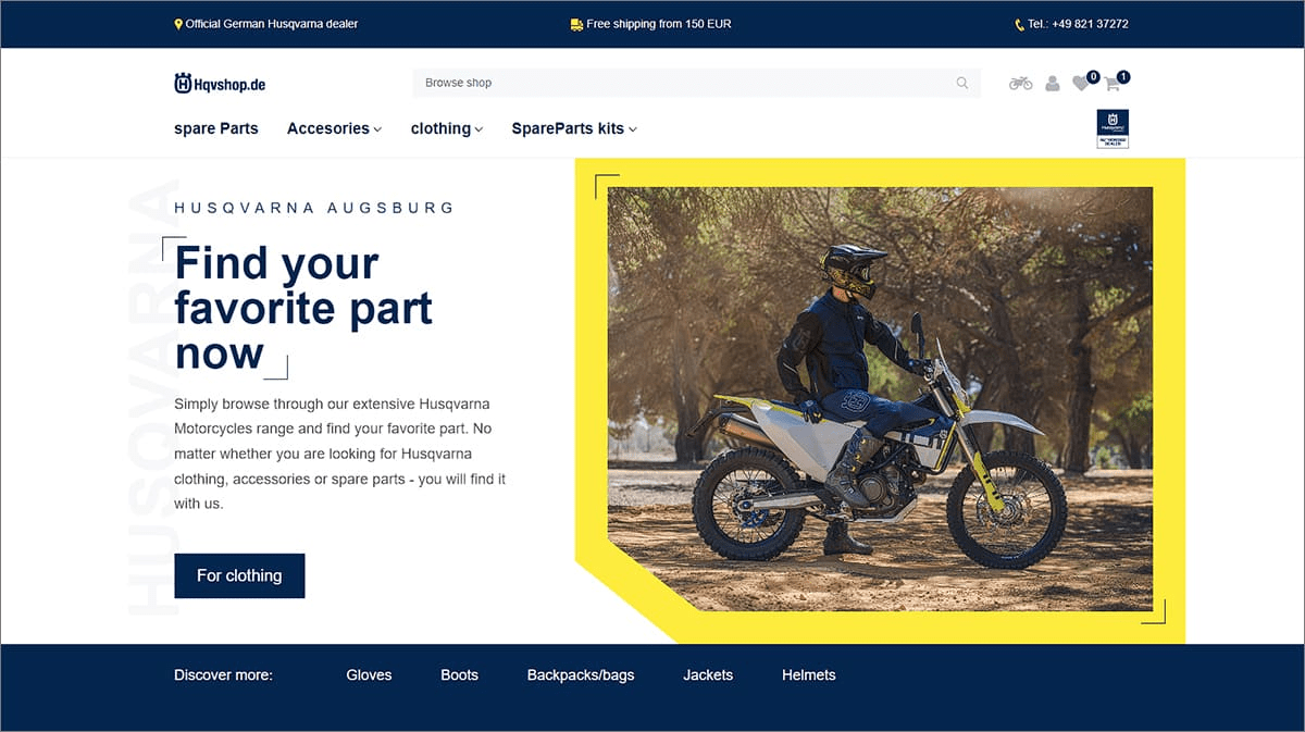 Moto Pro GmbH’s: A website transformation story through nopCommerce