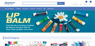 The new nopCommerce website for the US major dental supplier