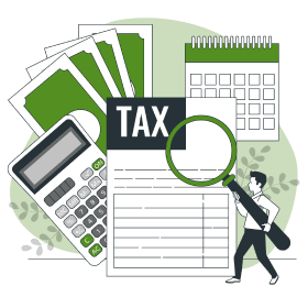Online store tax calculator