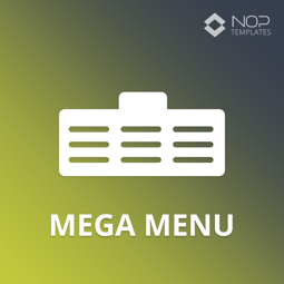 Imagem de Nop Mega Menu (Nop-Templates.com)