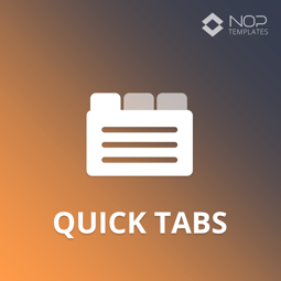 Nop Quick Tabs (Nop-Templates.com) の画像