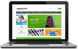 NopElectro - Free nopCommerce Responsive Theme resmi