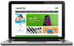 NopElectro - Free nopCommerce Responsive Theme resmi