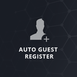 Изображение Auto Guest Register Plugin