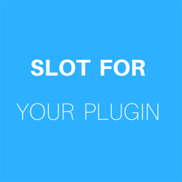 Your plugin can be here の画像