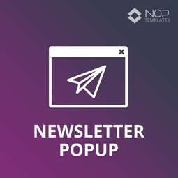 Изображение Nop Newsletter Popup (Nop-Templates.com)