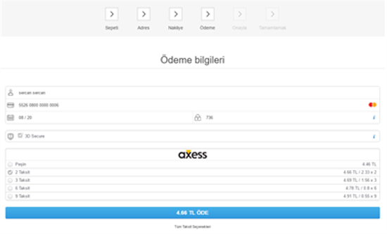 iyzico  Sanal Pos Banka Modülü resmi