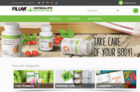 Herbalife and Filuet Group Online-Store for Members in Baltic Region