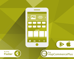 Imagem de Customer Mobile App: Flutter (By nopCommercePlus)