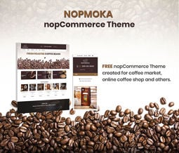 Imagen de NopMoka - free Responsive Theme