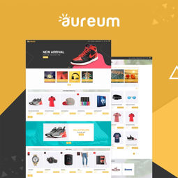 Aureum Responsive Theme + Bundle Plugins by nopStation resmi