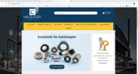 B2C Onlineshop for LC Wälzlager