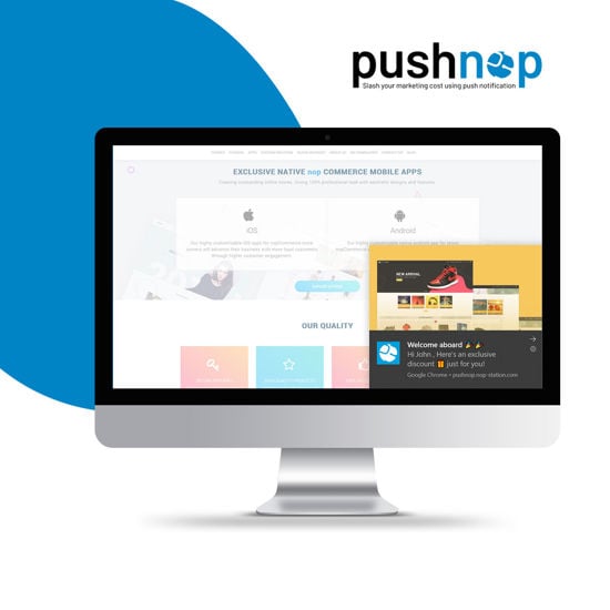 图片 PushNop (Web Push Notifications) by nopStation