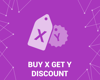 Discount rule Buy X Get Y (foxnetsoft.com) の画像