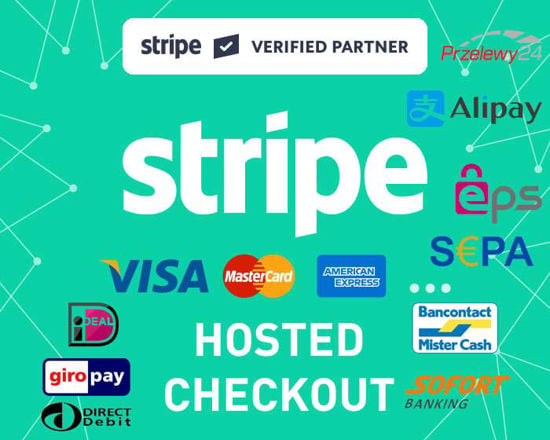 Stripe Hosted Checkout Page (foxnetsoft) の画像