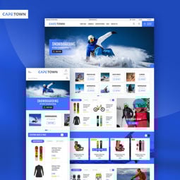 图片 CapeTown Responsive Theme + Bundle Plugins by nopStation
