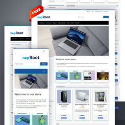 图片 NopRoot Theme by nopStation