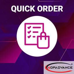 Quick Order Plugin (By NopAdvance) の画像