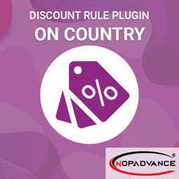 Imagen de Discount Rule - On Shipping Country (By NopAdvance)