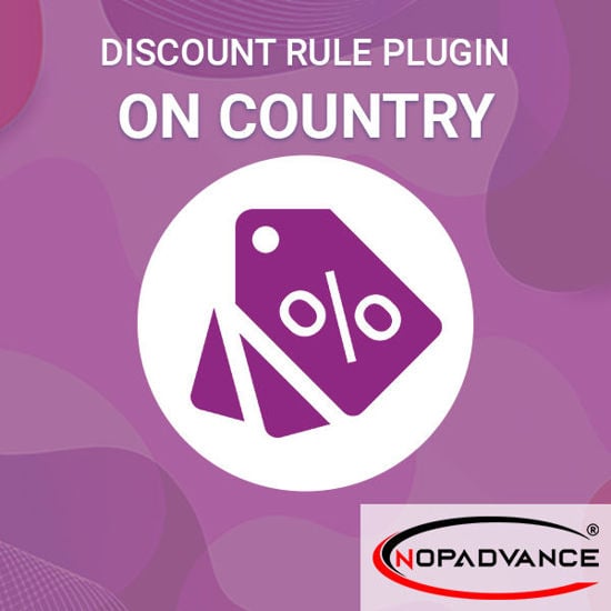 图片 Discount Rule - On Shipping Country (By NopAdvance)