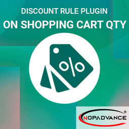 Discount Rule - On Shopping Cart Quantity (By NopAdvance) resmi