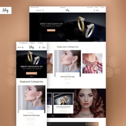 Imagen de Lily Responsive Theme + Bundle Plugins by nopStation