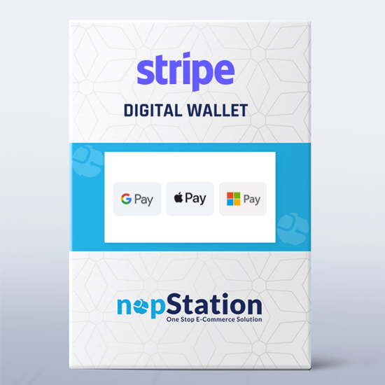 Imagen de Stripe Digital Wallet by nopStation