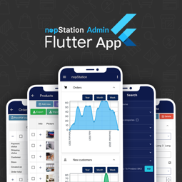 Imagem de Admin Flutter Apps with REST API by nopStation