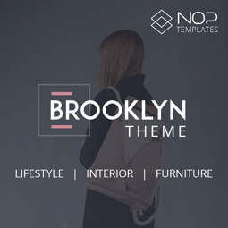Nop Brooklyn Theme + 13 Plugins (Nop-Templates.com) の画像