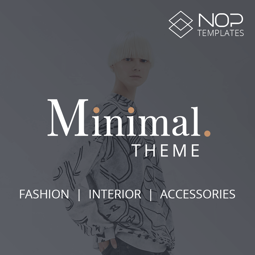 Nop Minimal Theme + 13 Plugins (Nop-Templates.com) の画像