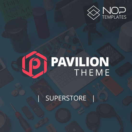 Imagen de Nop Pavilion Theme + 13 Plugins (Nop-Templates.com)