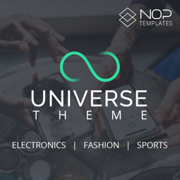 Nop Universe Theme (Nop-Templates.com) の画像