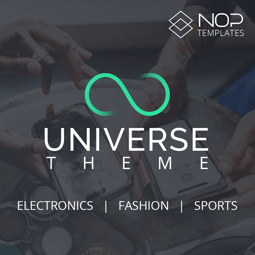 Imagen de Nop Universe Theme (Nop-Templates.com)