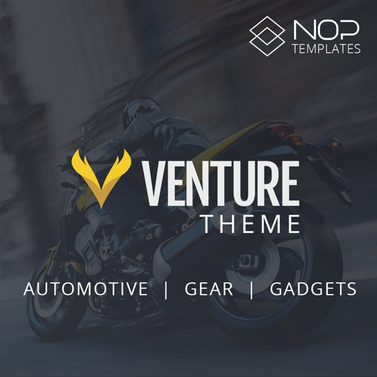 Изображение Nop Venture Theme + 14 Plugins (Nop-Templates.com)