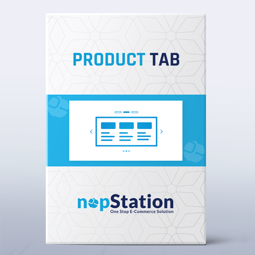 Product Tab Plugin by nopStation resmi