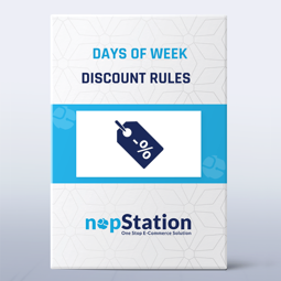 Изображение Days of Week Discount Rules by nopStation