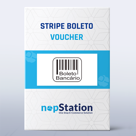 Bild von Stripe Boleto Voucher Payment by nopStation