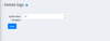 Picture of Delete Logs