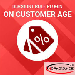 Изображение Discount Rule - On Customer Age (By NopAdvance)