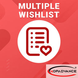 Bild von Multiple Wishlist Plugin (By NopAdvance)