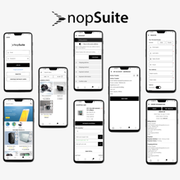 Open-source nopCommerce mobile App (by NopAdvance) resmi