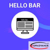 Hello Bar Plugin (By NopAdvance) resmi